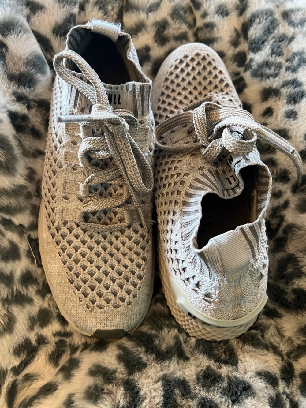 NOBULL AllDay Knit Grey Sneakers Womens 9.5/ Mens 8